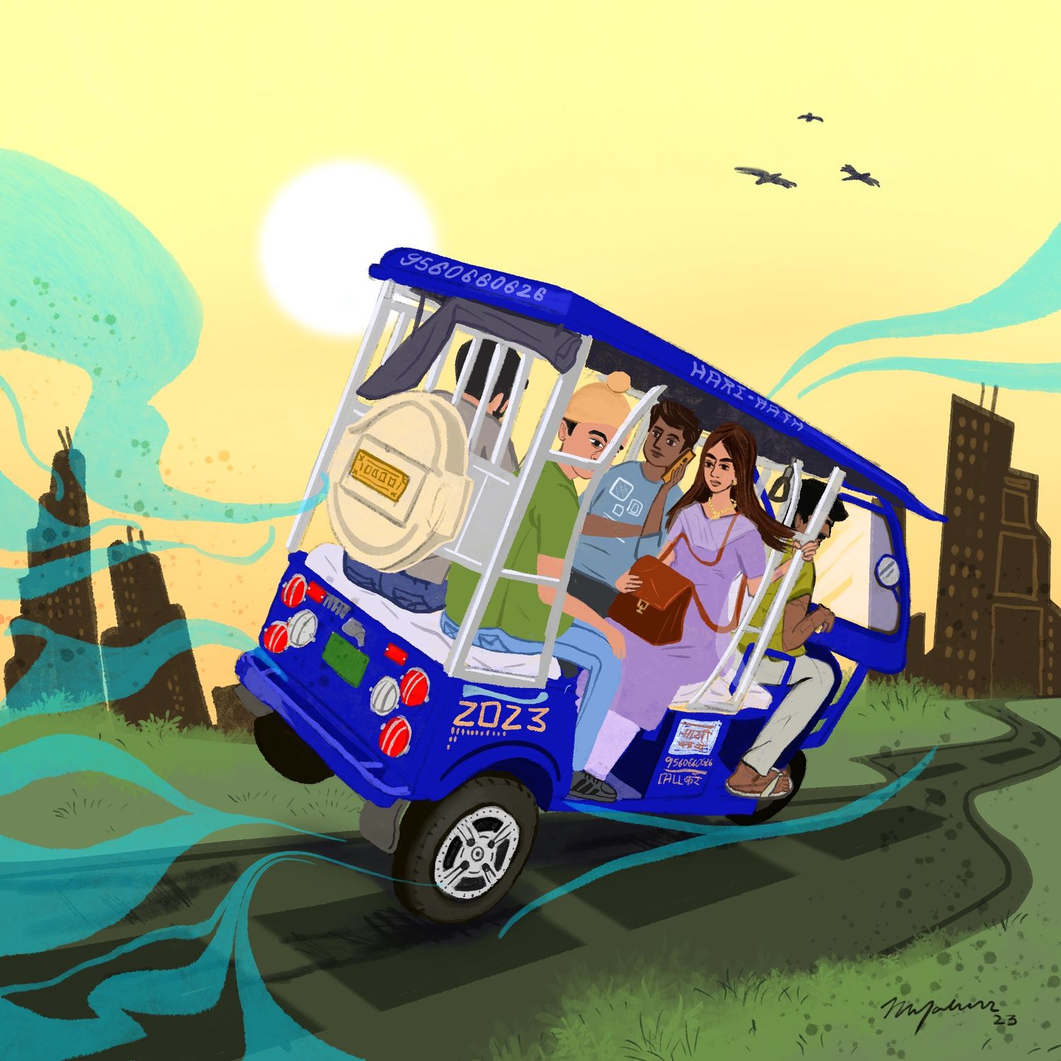 Artwork by Hari Talwar